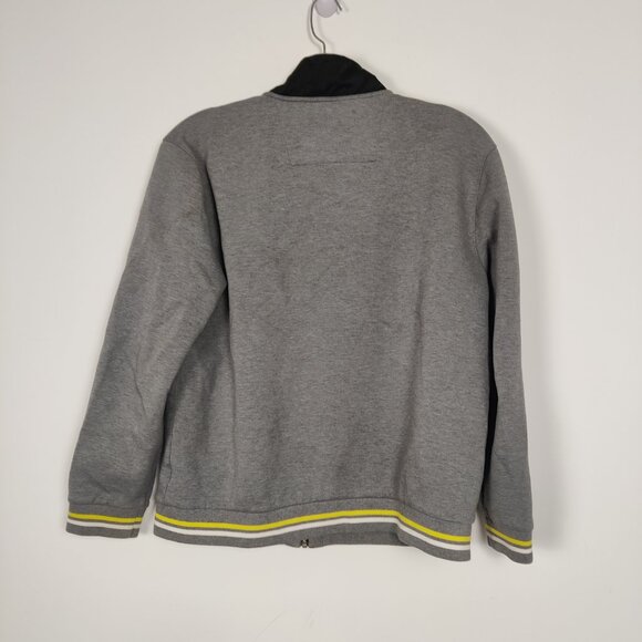 Calvin Klein Men's Zip Up Sweatshirt Jacket Size Large Cotton - Picture 2 of 8